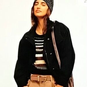 We The Free size xs Anya Utility Black Jacket